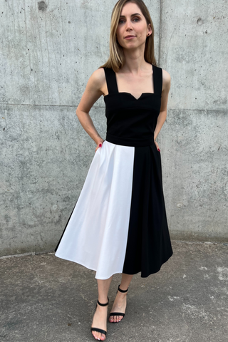 Two-Piece Chess dress