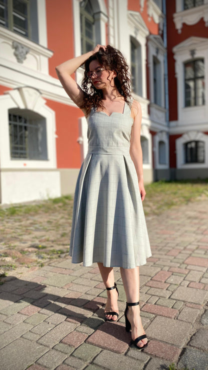 Two piece Wool Diane dress