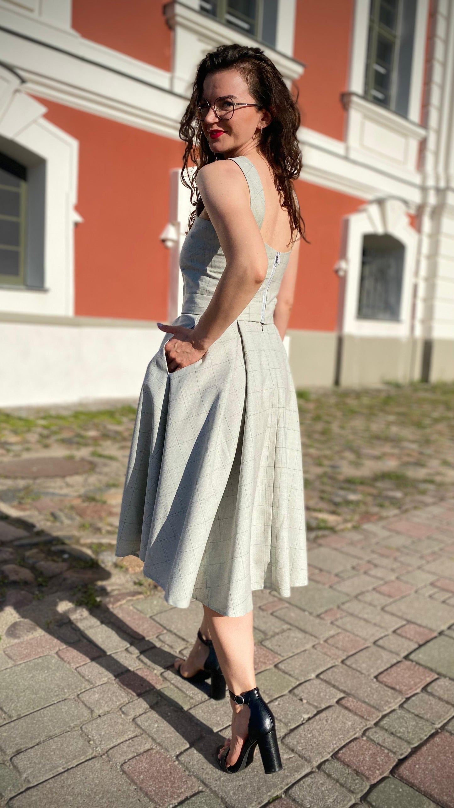 Two piece Wool Diane dress