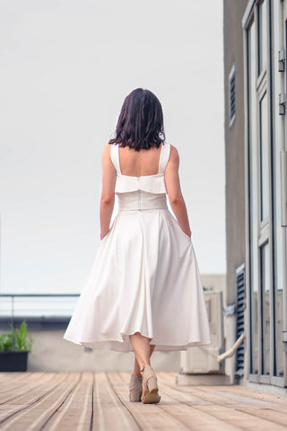 Nursing Friendly Two-Piece Janet Dress