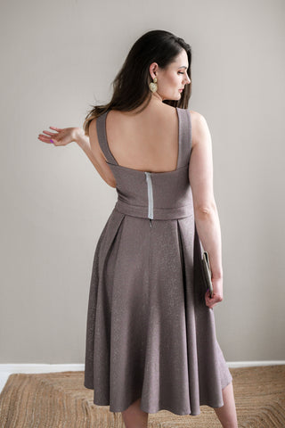 Platinum Lilac two-piece dress set