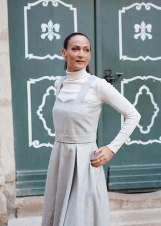 Two-piece Wool Diane dress - Last chance