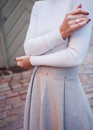 Two-piece Wool Diane dress - Last chance