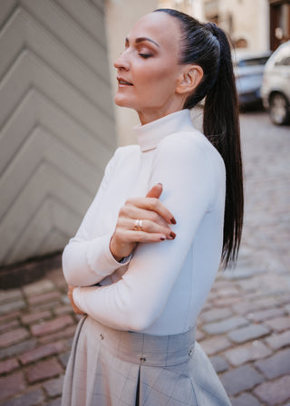 Two-piece Wool Diane dress - Last chance