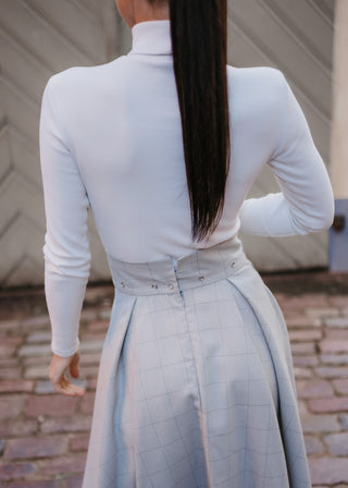 Two-piece Wool Diane dress - Last chance