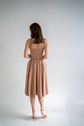 A-Lined Skirt with Pockets