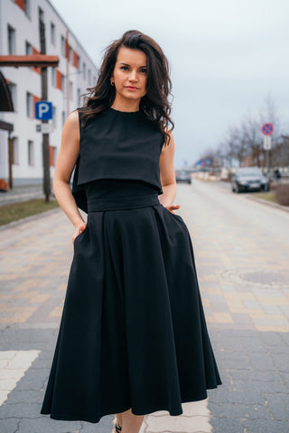 Nursing Friendly Three-Piece Alexandria Dress