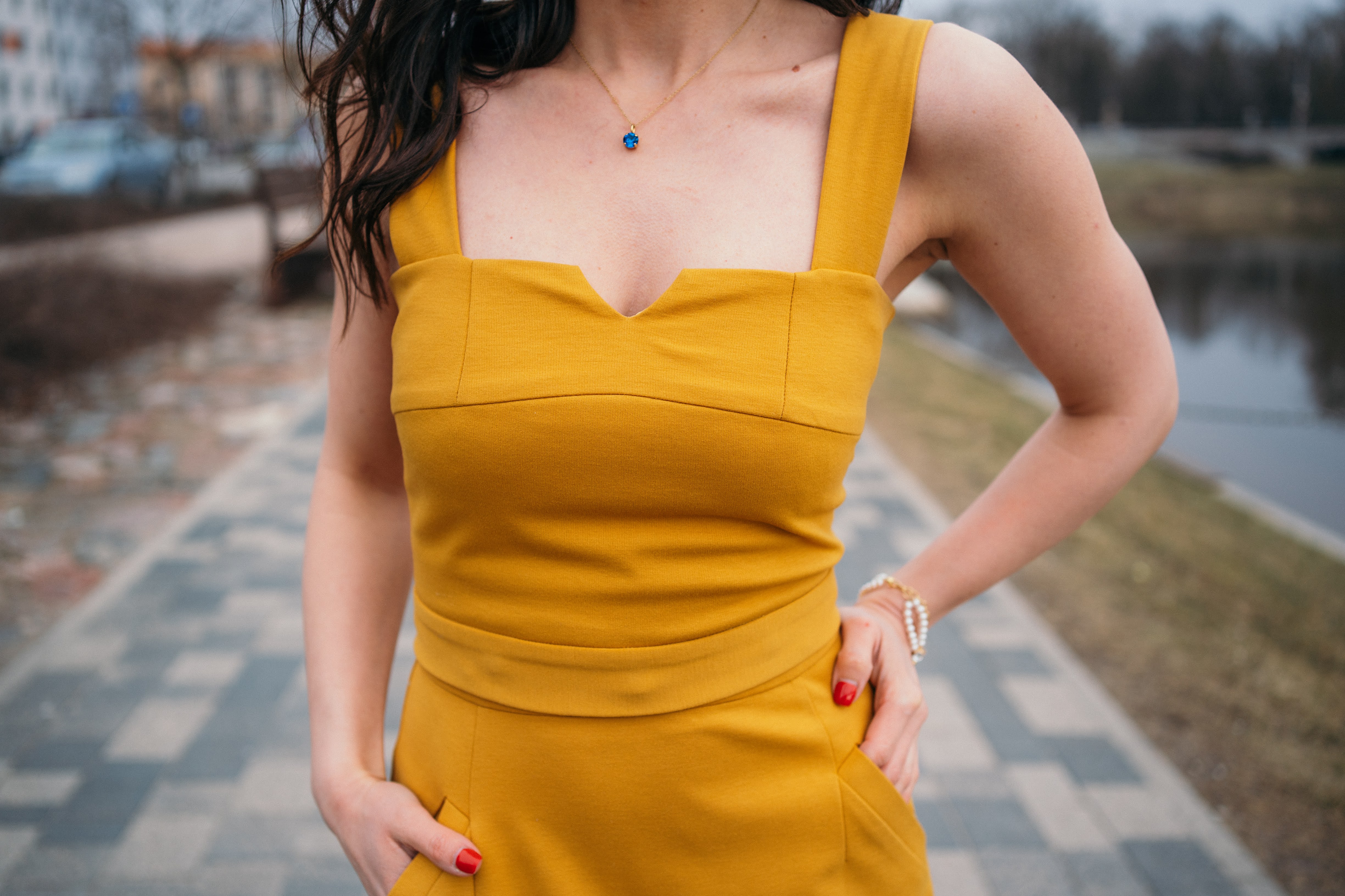 Reformation deals mustard dress