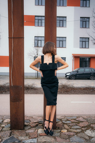 Nursing Friendly Ruffled Corset Top